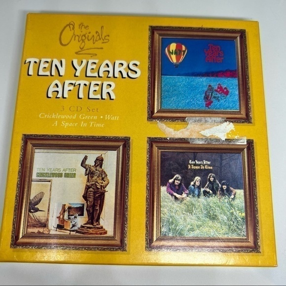 EUC-TEN Years After-Original 3CD Box Set-Original Albums in Mini LP Sleeves-Rare - Picture 1 of 16